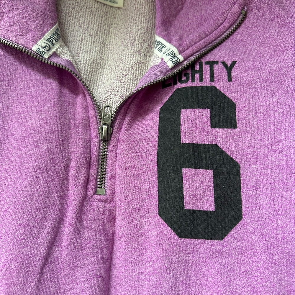Victoria’s Secret PINK - Quarter-Zip Women's Hoodie - Picture 4 of 4